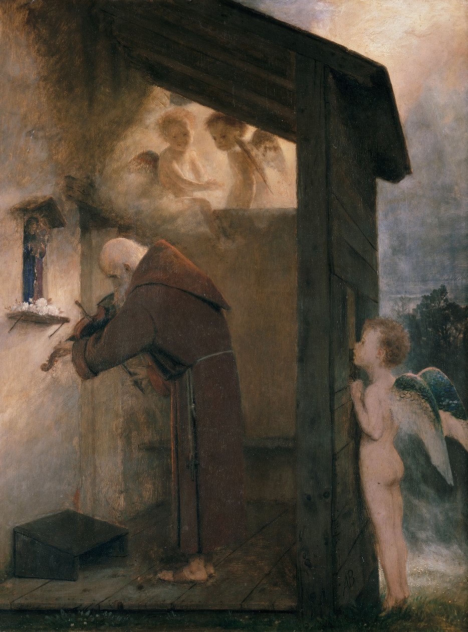 El ermitaño de Arnold Böcklin
