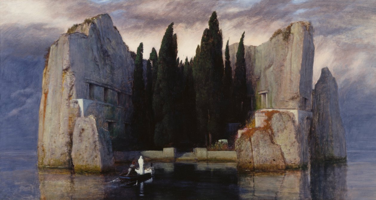 La isla de los muertos de Arnold Böcklin