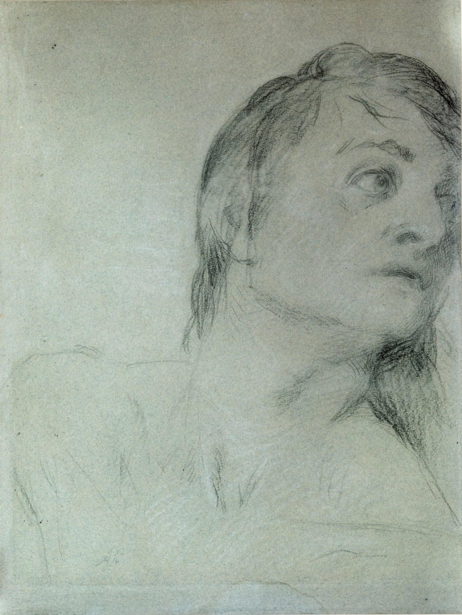 Cabeza de un tritón de Arnold Böcklin