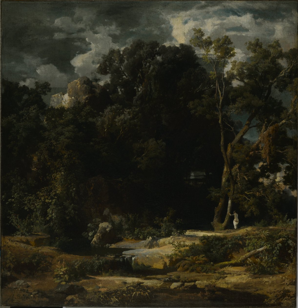 Paisaje romano de Arnold Böcklin