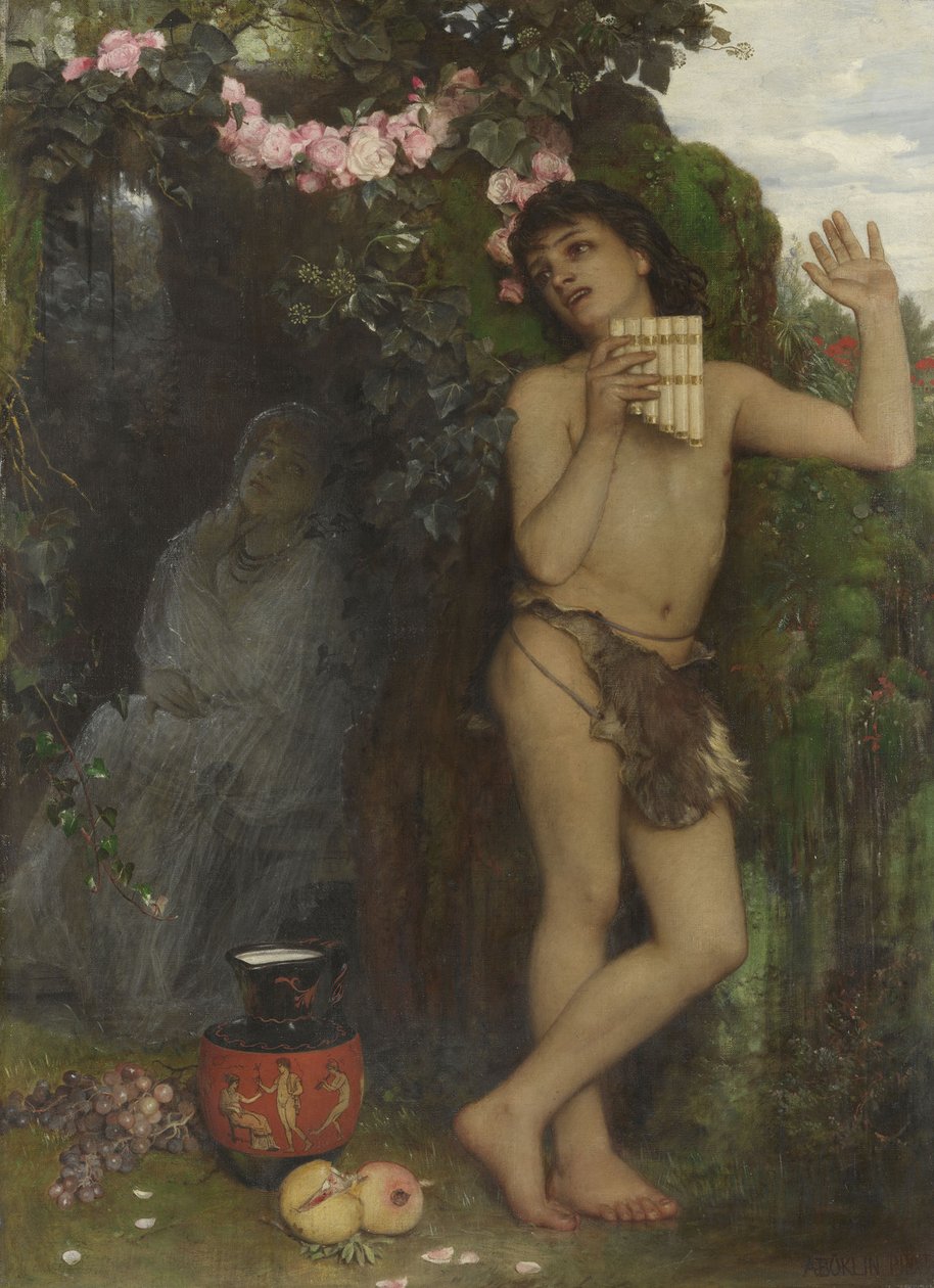 La queja del pastor de Arnold Böcklin