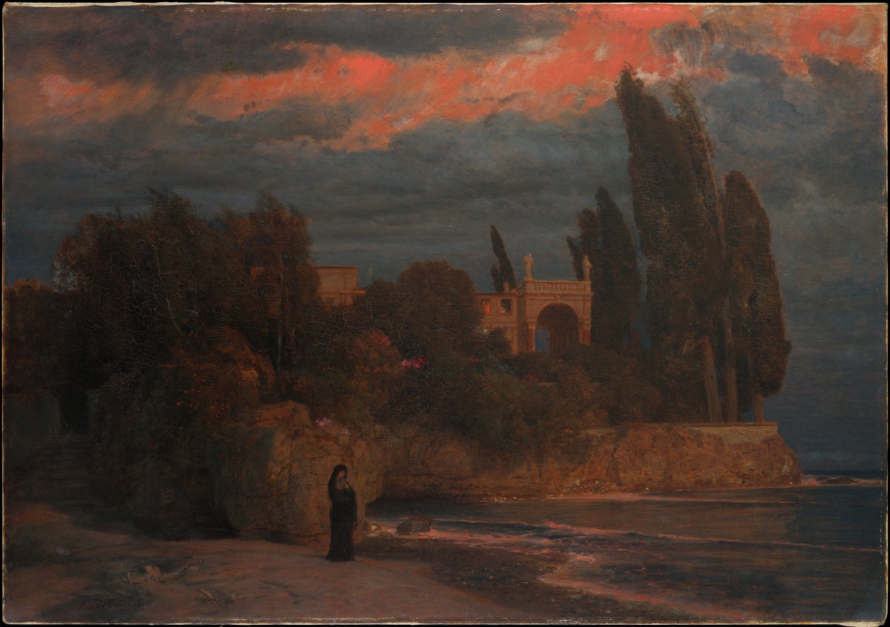 Villa junto al mar de Arnold Böcklin