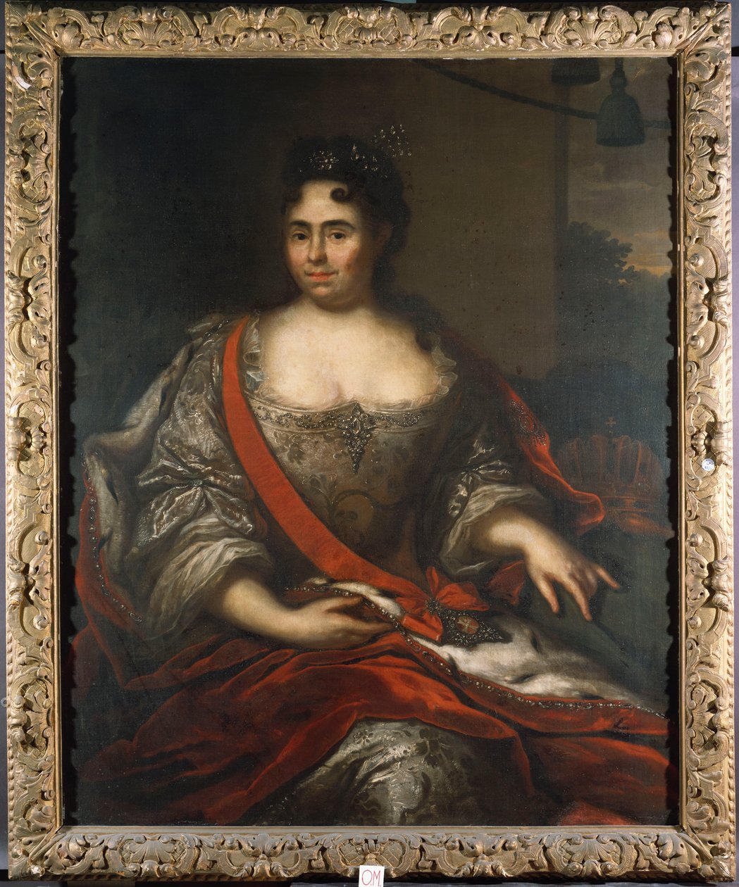 Retrato de la reina Catalina I de Rusia, 1717 de Arnold Boonen
