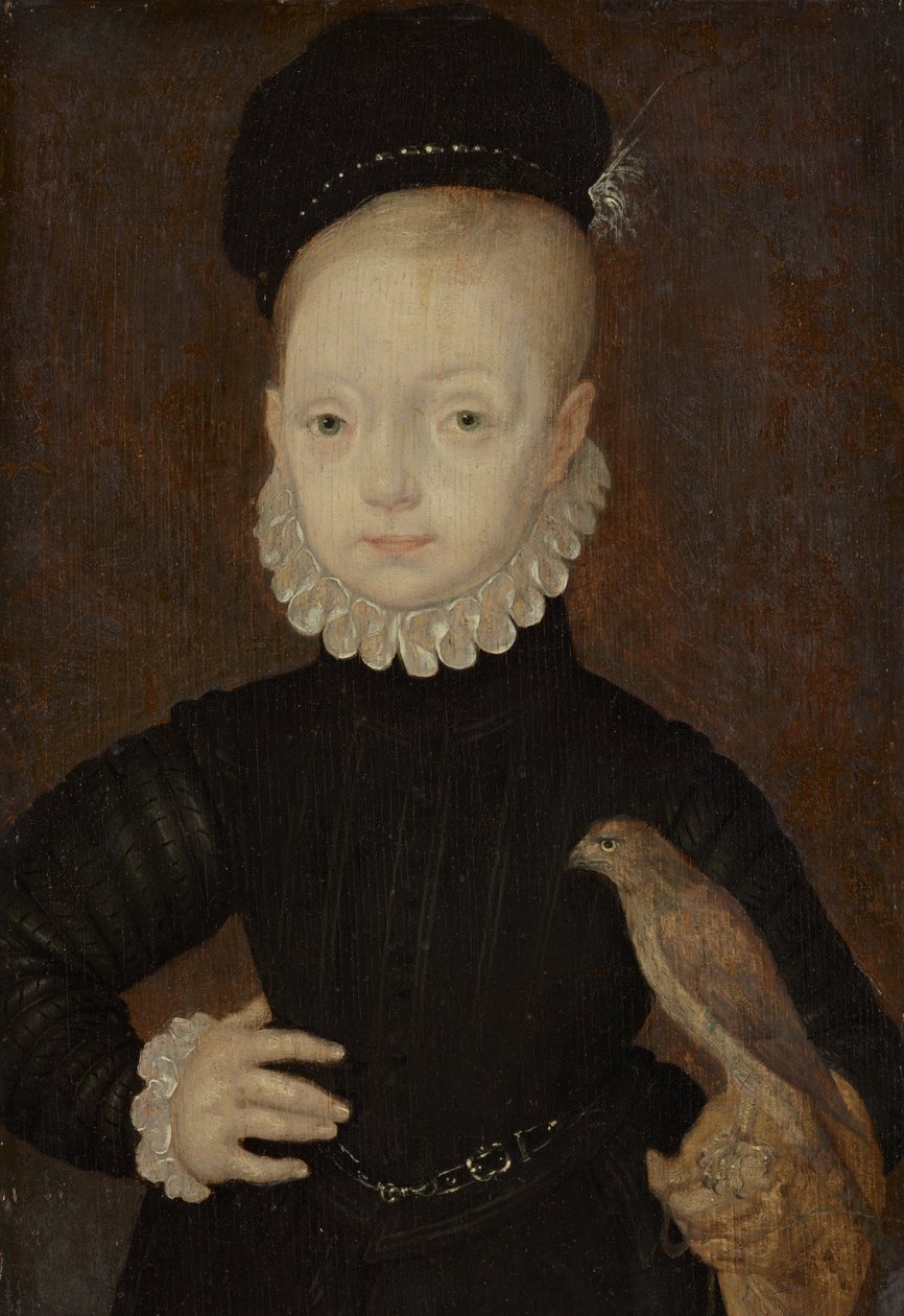 Jacobo VI y I 1566-1625, Rey de Escocia, como niño, 1574 de Arnold Bronckhorst