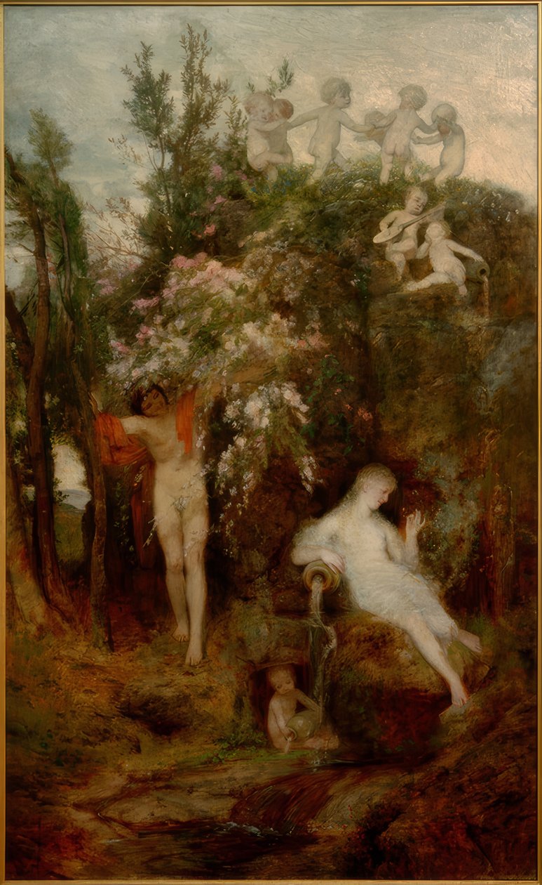 Primavera de amor de Arnold Böcklin