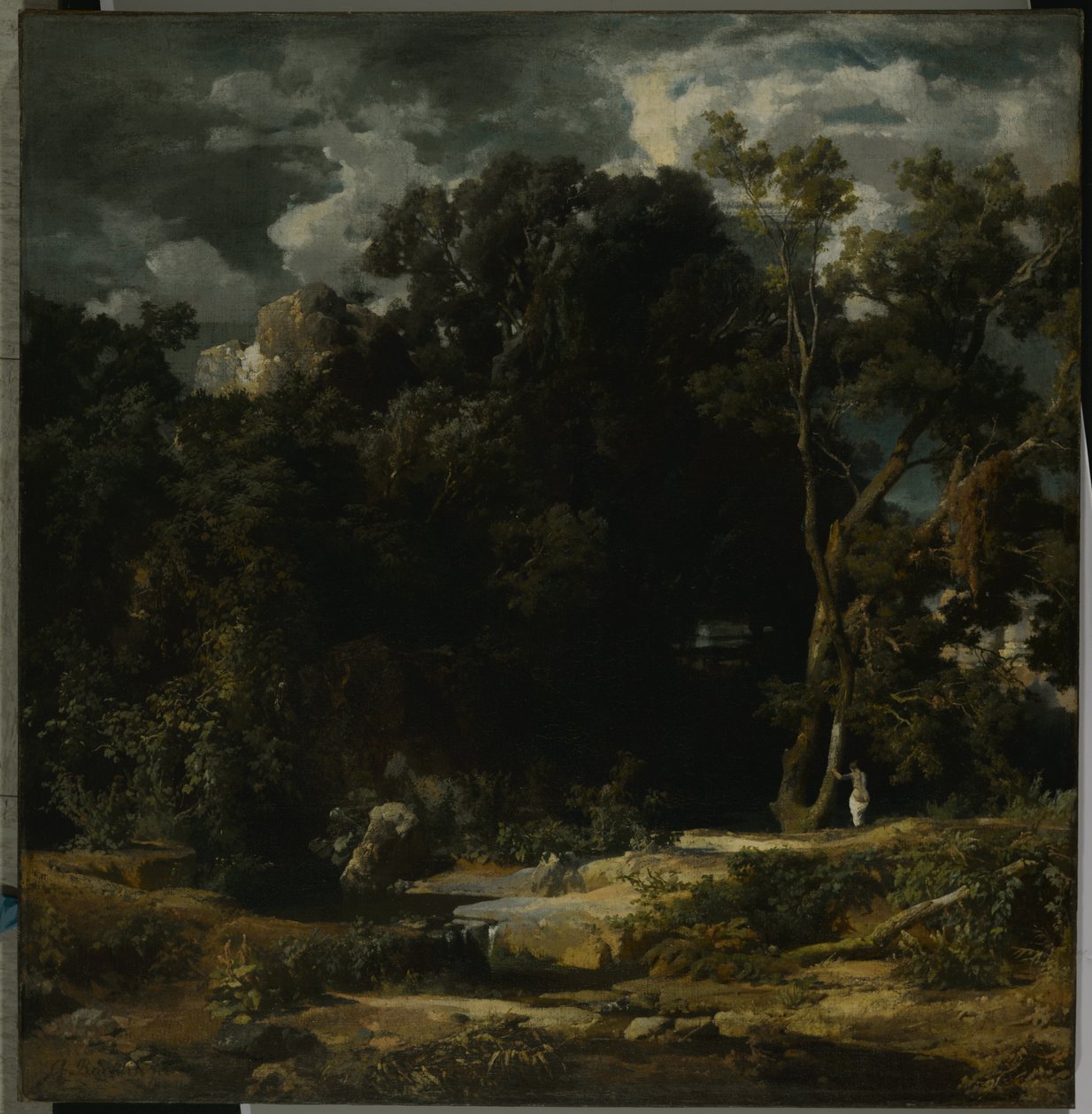 Paisaje romano de Arnold Böcklin