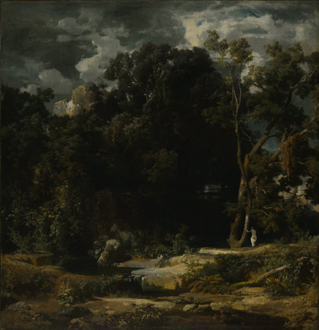 Paisaje Romano, 1852 de Arnold Böcklin