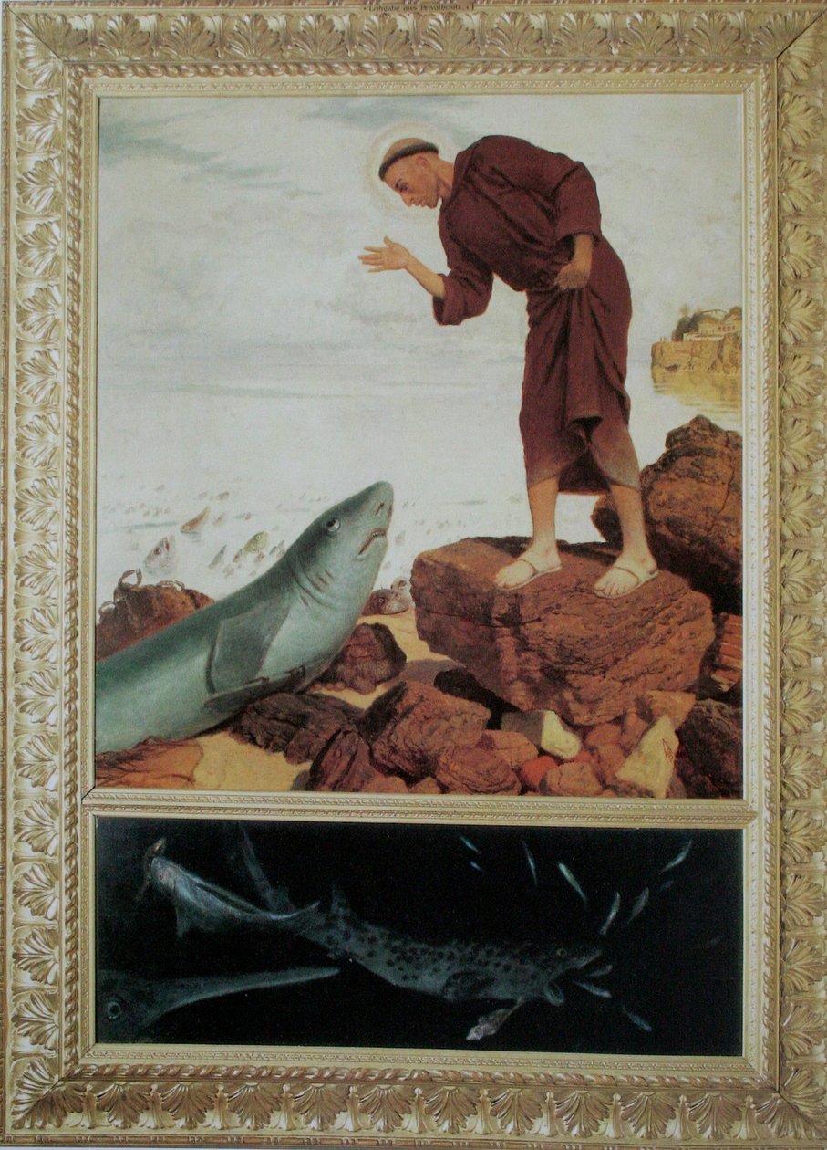 El sermón de Antonio de Arnold Böcklin
