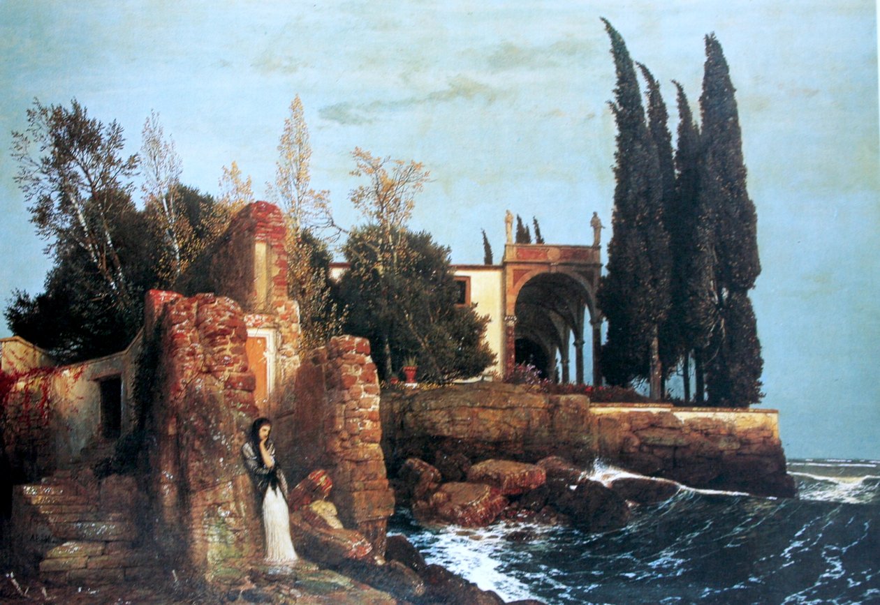 Villa junto al mar de Arnold Böcklin
