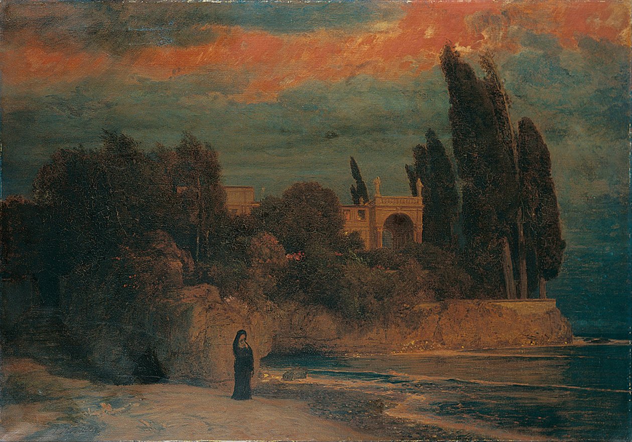 Villa junto al mar de Arnold Böcklin