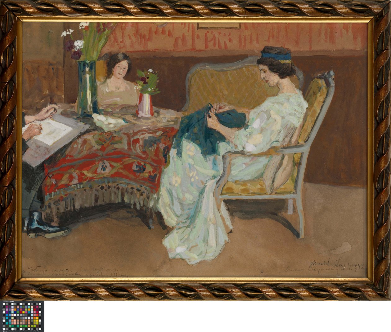 Holandés: Escena familiar de Arnold Lakhovsky