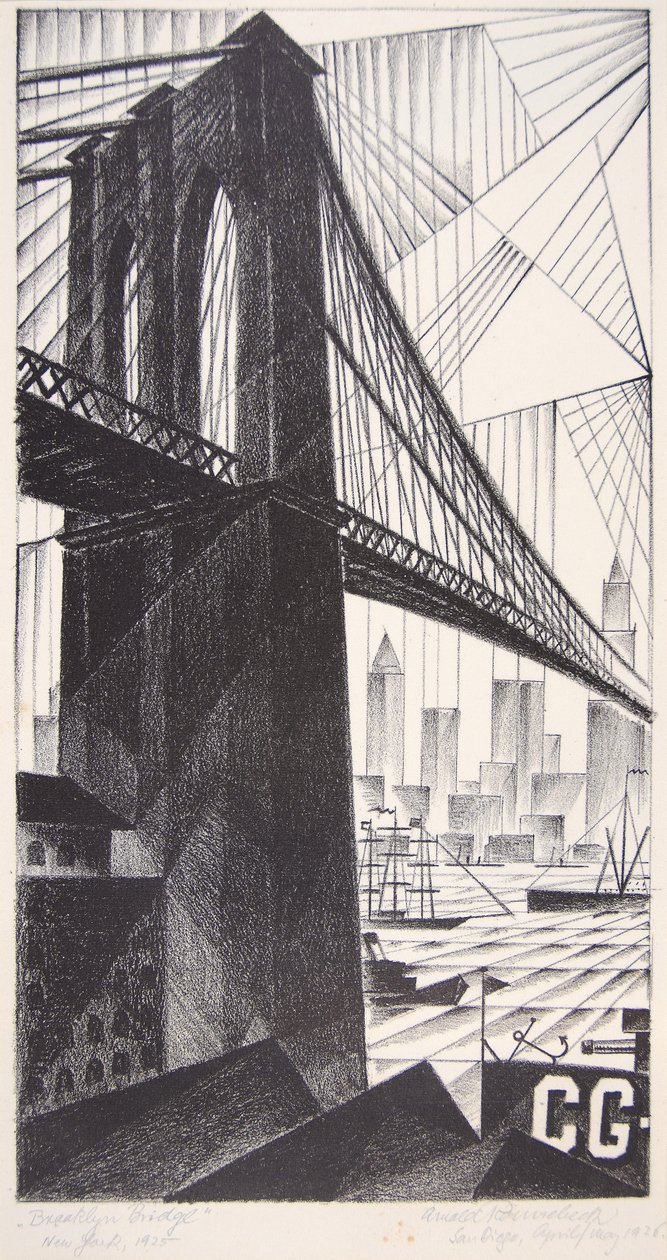 Puente de Brooklyn de Arnold Ronnebeck