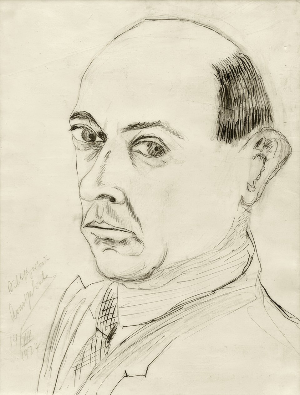 Autorretrato de Arnold Schönberg