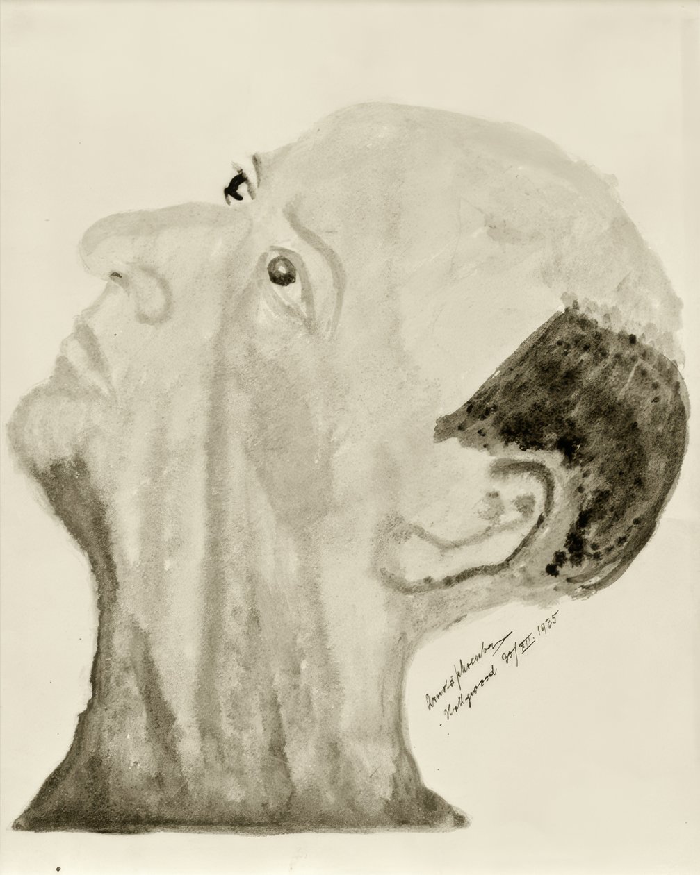 Autorretrato de Arnold Schönberg