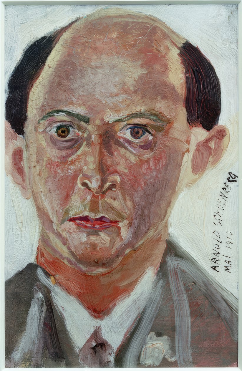 Autorretrato de Arnold Schönberg