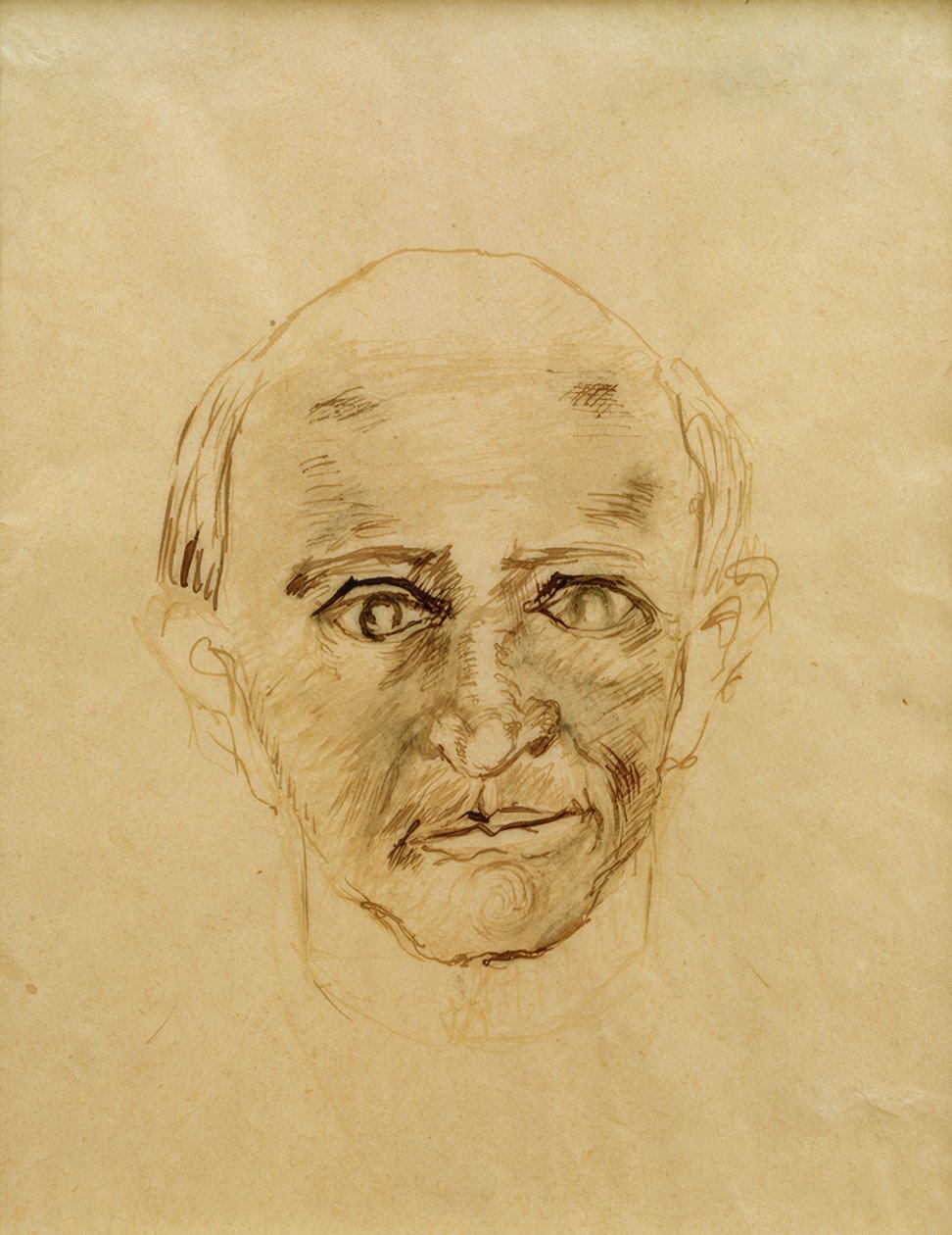 Autorretrato de Arnold Schönberg