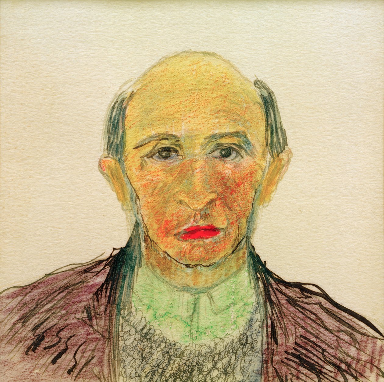 Autorretrato de Arnold Schönberg