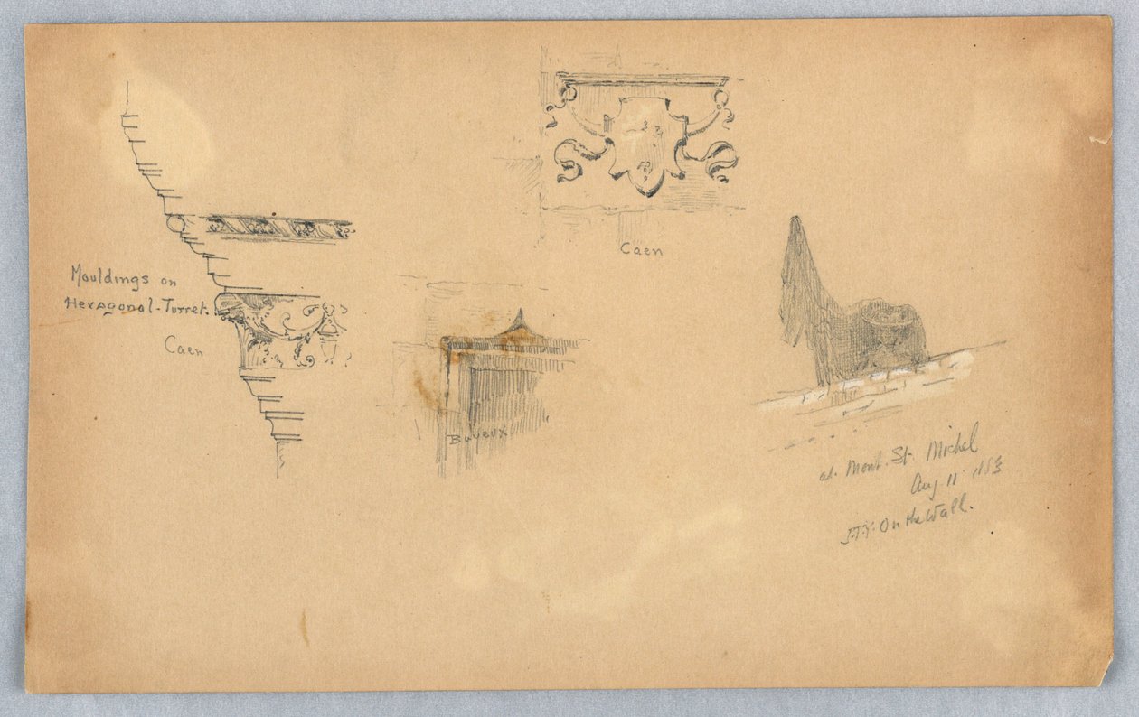 Detalles arquitectónicos de Arnold William Brunner