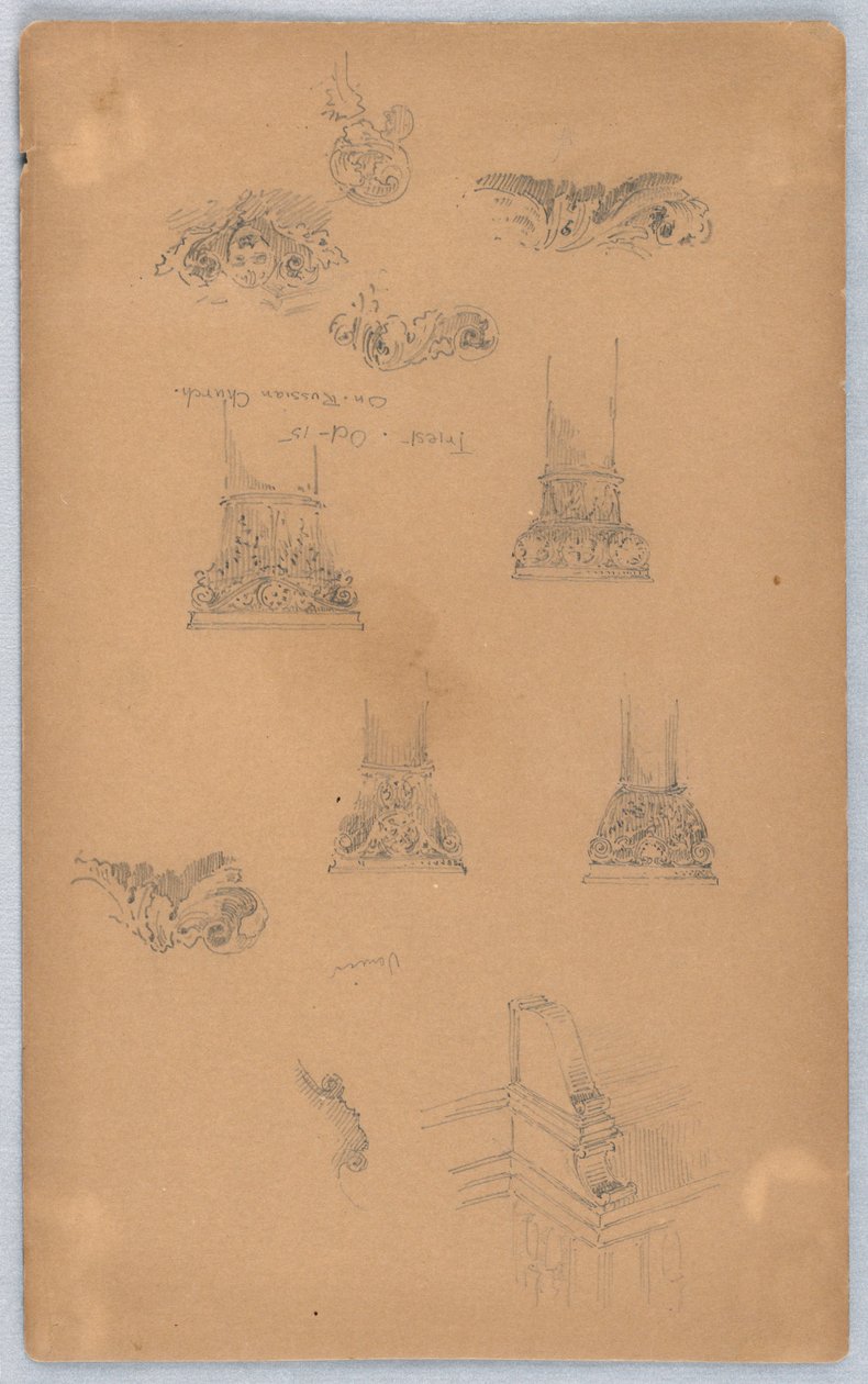 Detalles arquitectónicos de Arnold William Brunner