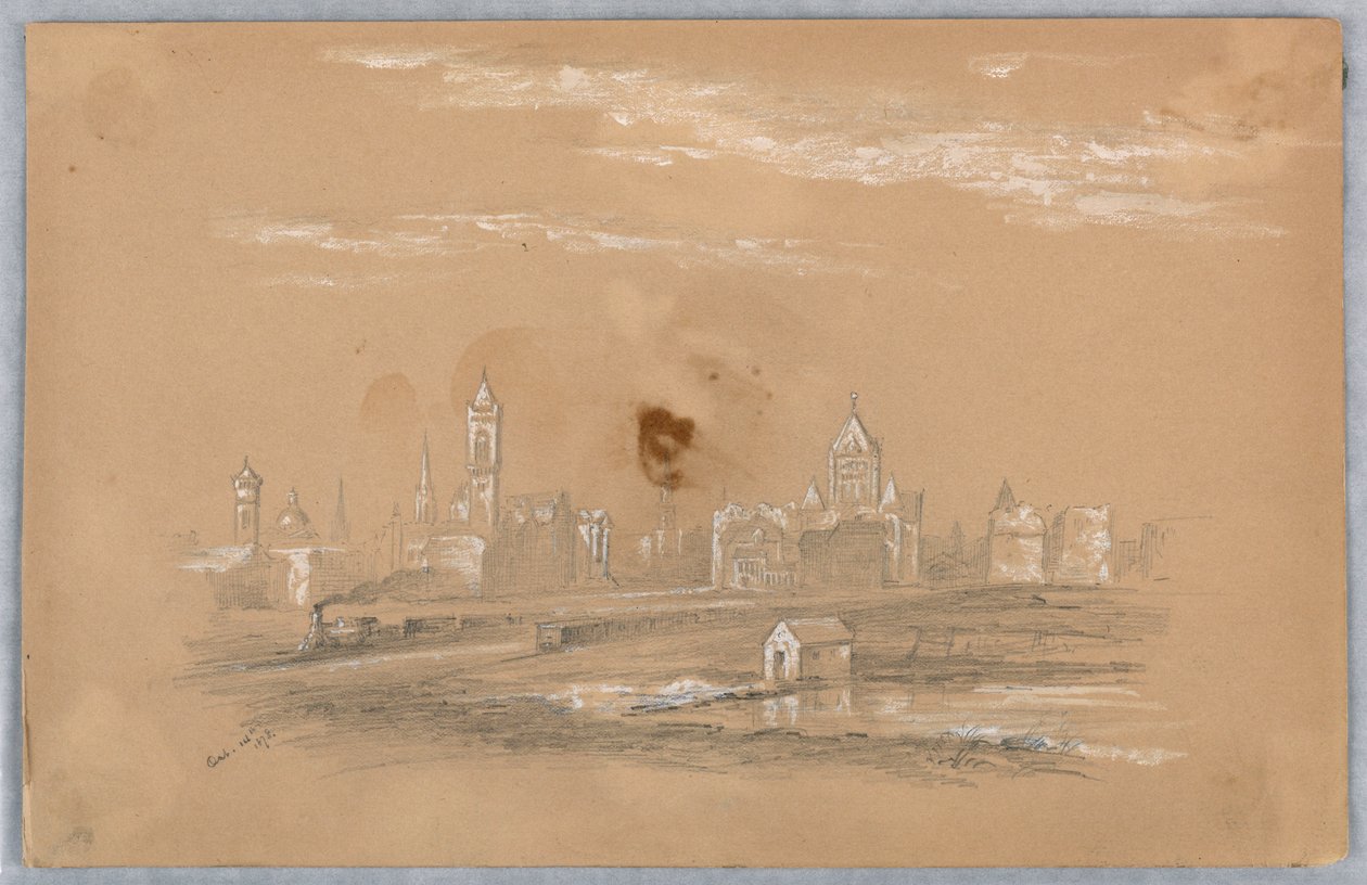 Horizonte de la ciudad de Arnold William Brunner