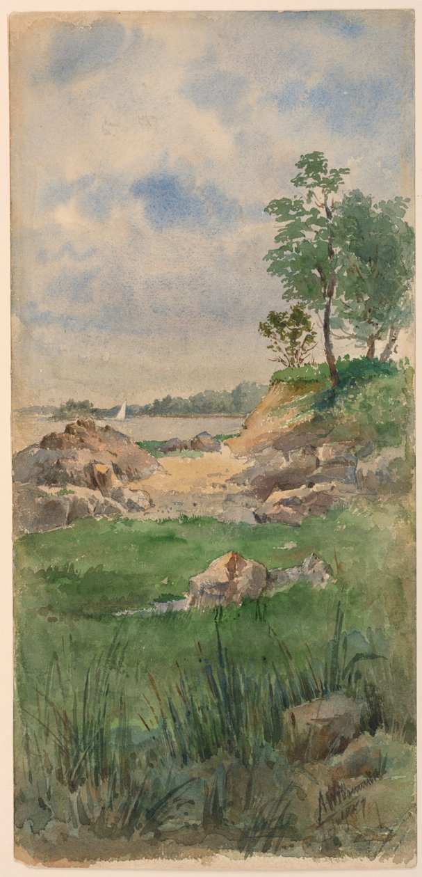 Paisaje de la isla de Nantucket de Arnold William Brunner