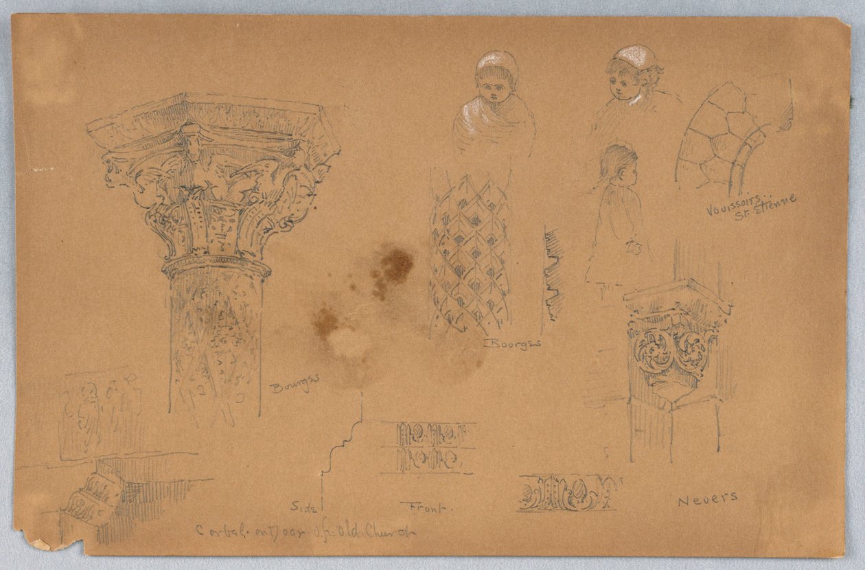 Nevers y Bourges de Arnold William Brunner