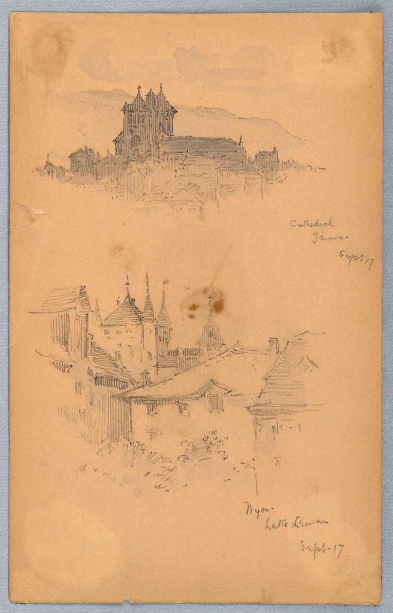 Nyon, Catedral de Ginebra de Arnold William Brunner