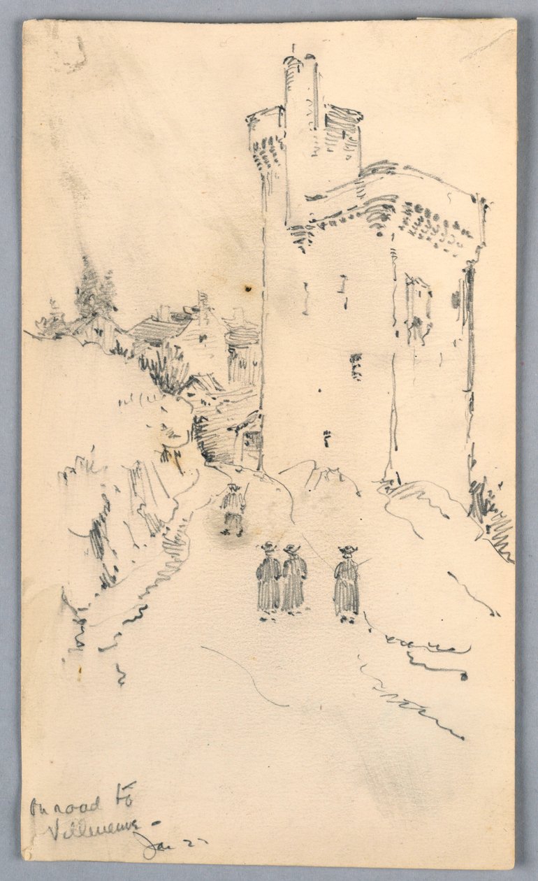 En el camino a Villeneuve de Arnold William Brunner