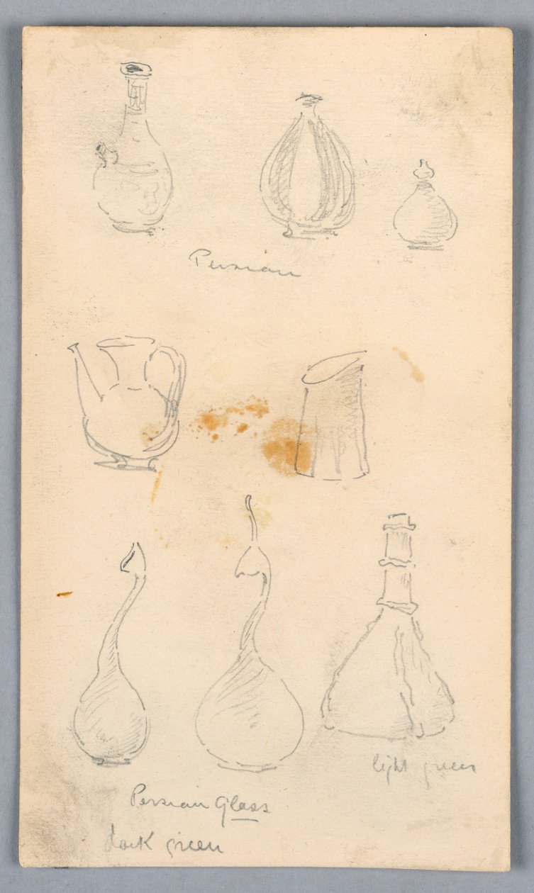 Cerámica y vidrio de Arnold William Brunner
