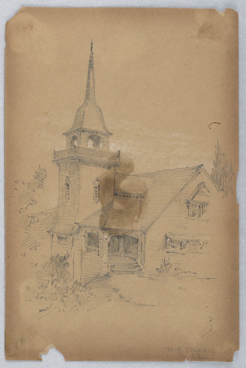 Capilla católica romana de Santa Silvia de Arnold William Brunner