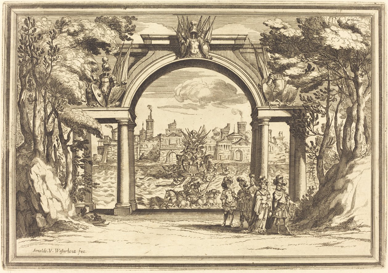 Il Greco en Troia: Placa 1 de Arnold von Westerhout