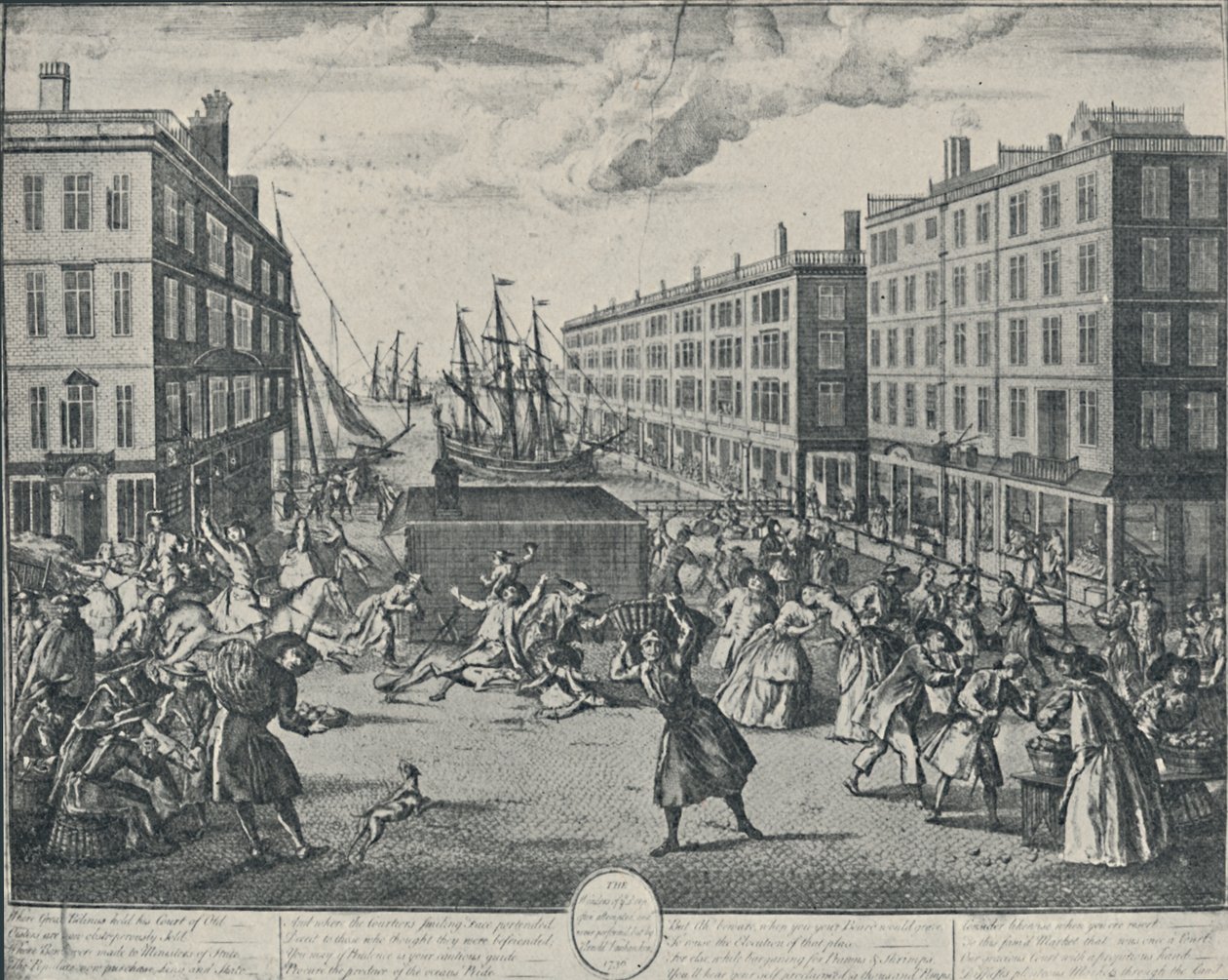 The Humours of Billingsgate, 1736, 1920 de Arnoldus van Haecken