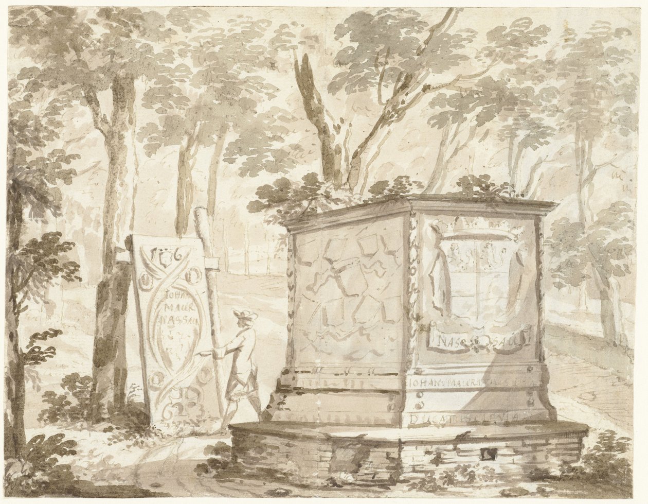 Tumba de Johan Maurits van Nassau-Siegen en Kleve de Arnoud van Halen