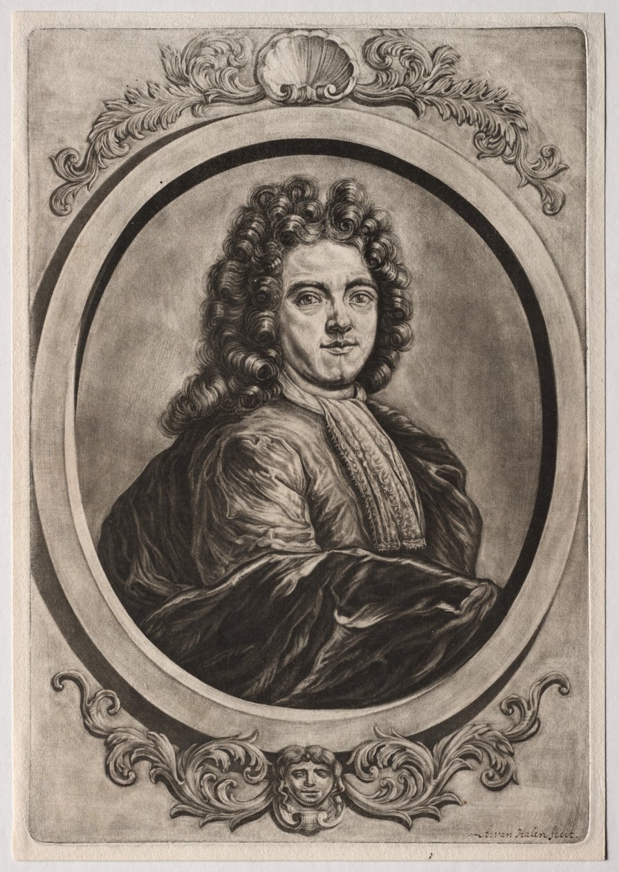 Auto retrato de Arnoud van Halen