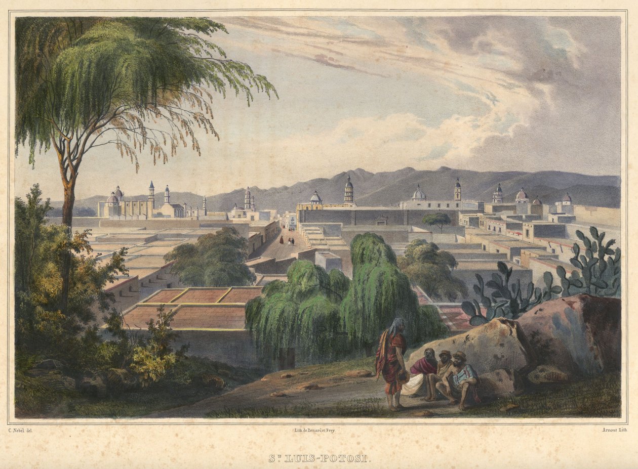 San Luis Potosí. Vista de San Luis Potosí, San Luis Potosí de Arnout