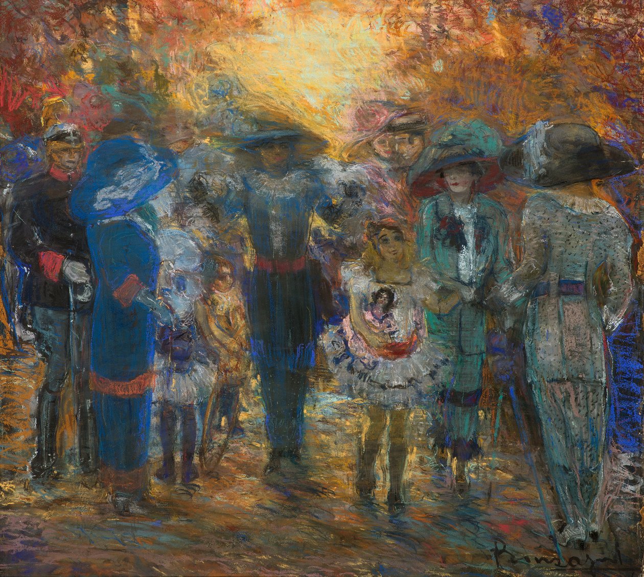 Mundanidad, c.1911 de Aroldo Bonzagni