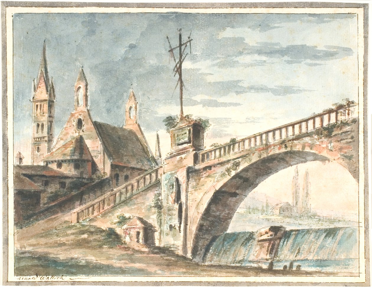 Iglesia y puente de Aron Wallick