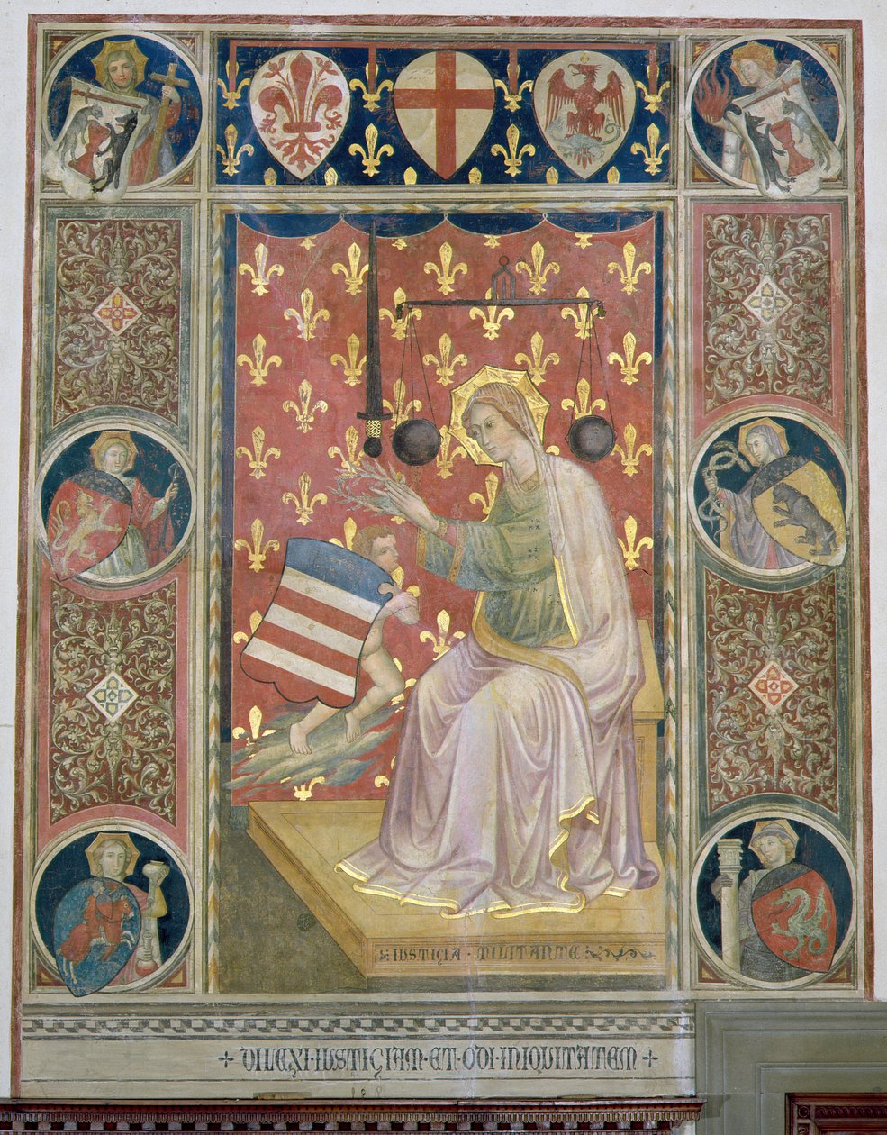 Justicia militante, del Salone del Consiglio de Arrigo di Niccolo
