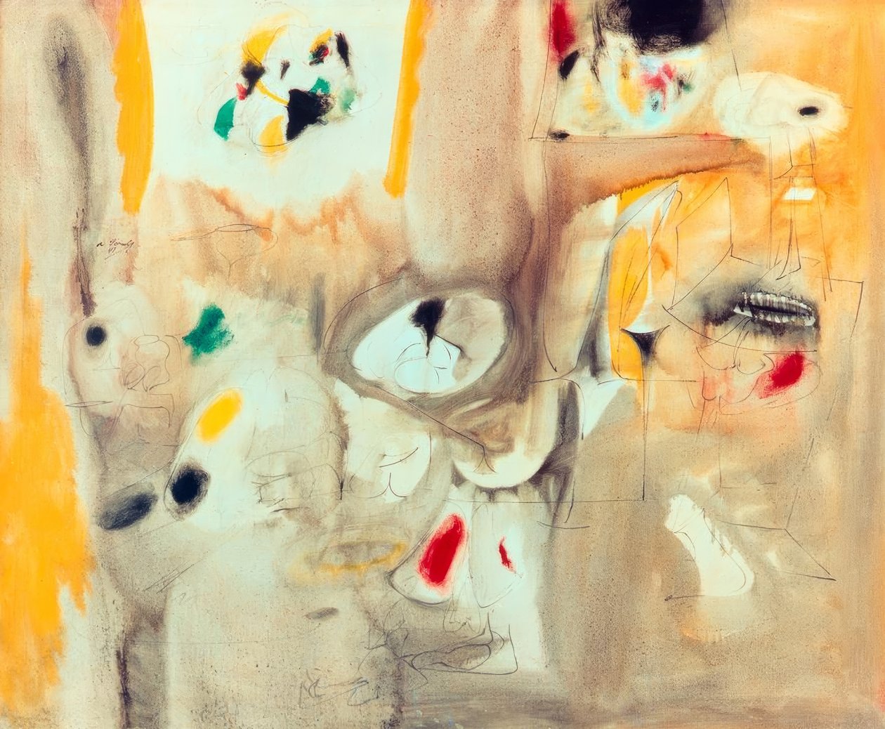 Haciendo el calendario de Arshile Gorky