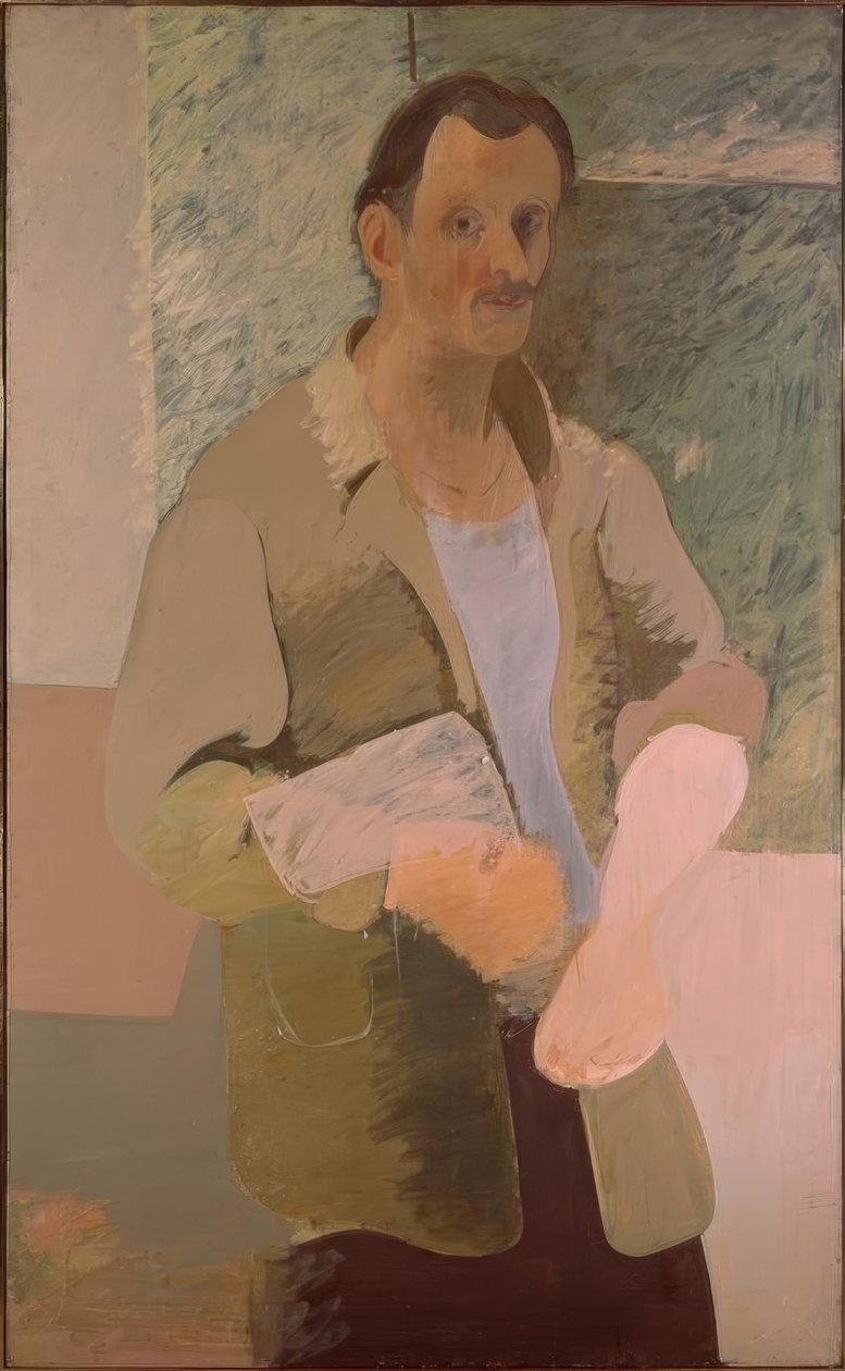 Autorretrato de Arshile Gorky