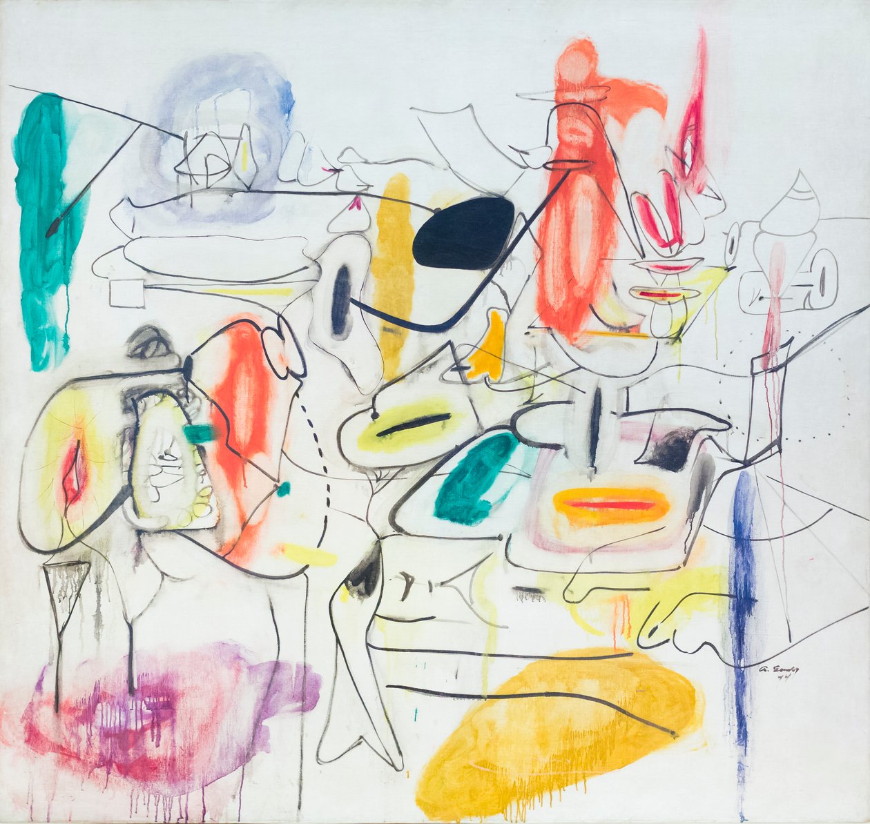 Sin título de Arshile Gorky