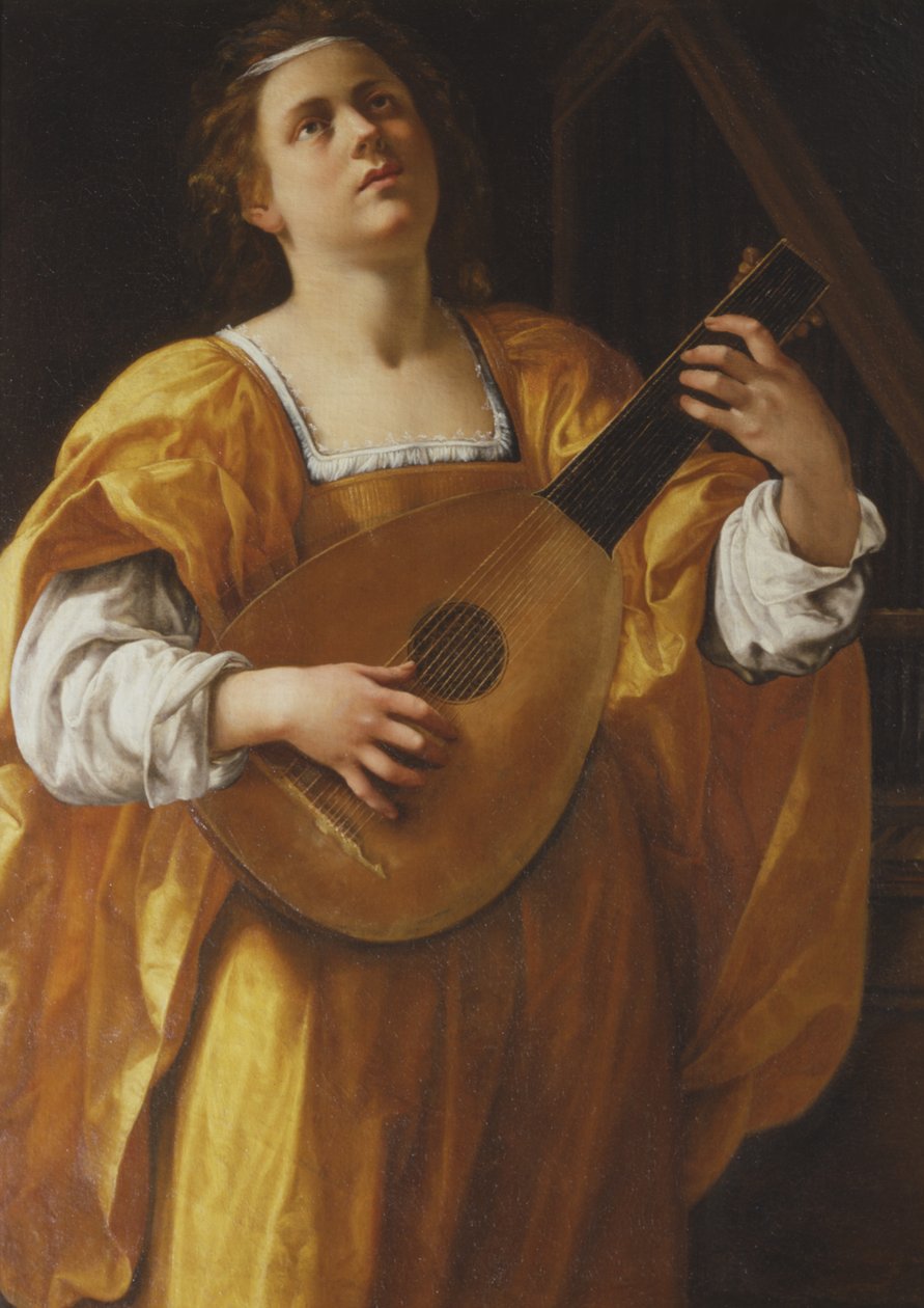 Santa Cecilia, 1620 de Artemisia Gentileschi