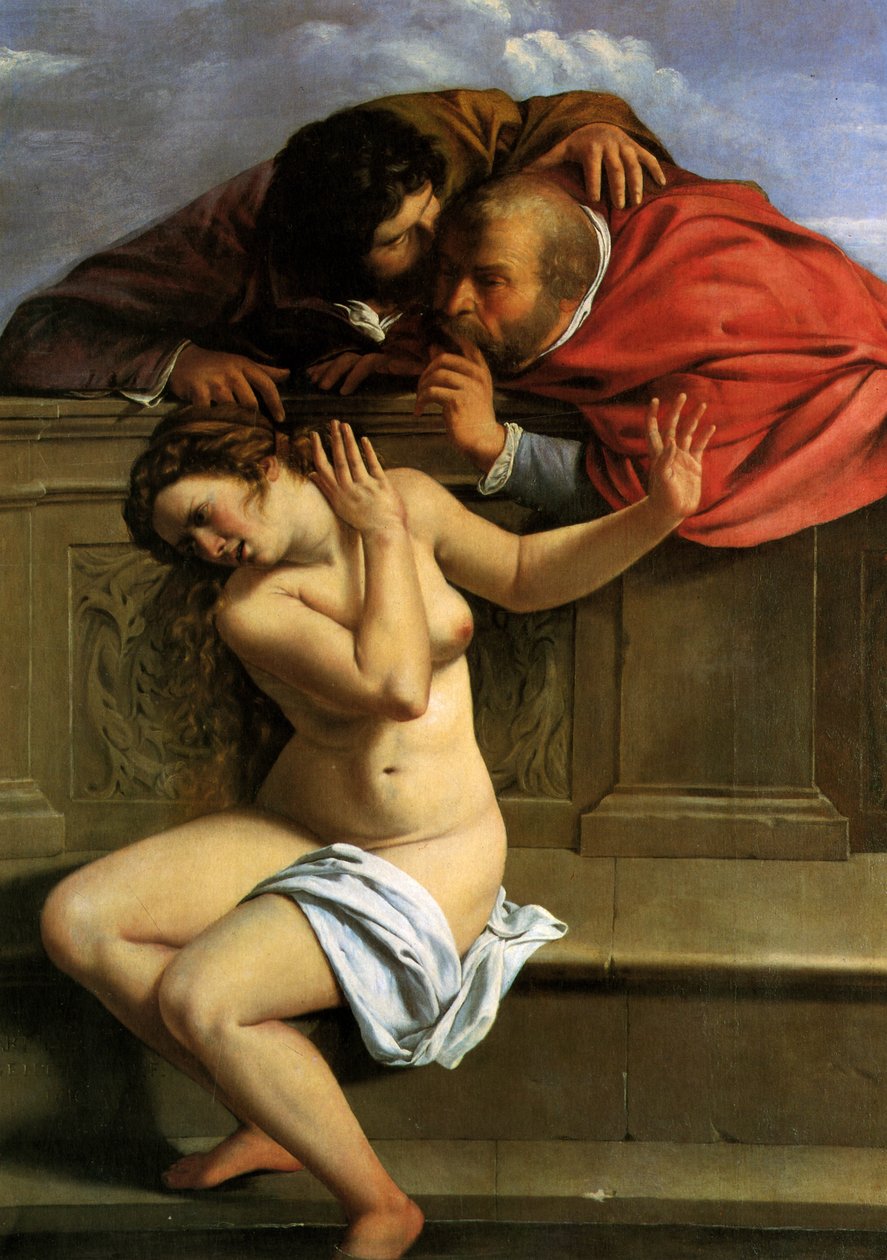 Susana y los ancianos de Artemisia Gentileschi