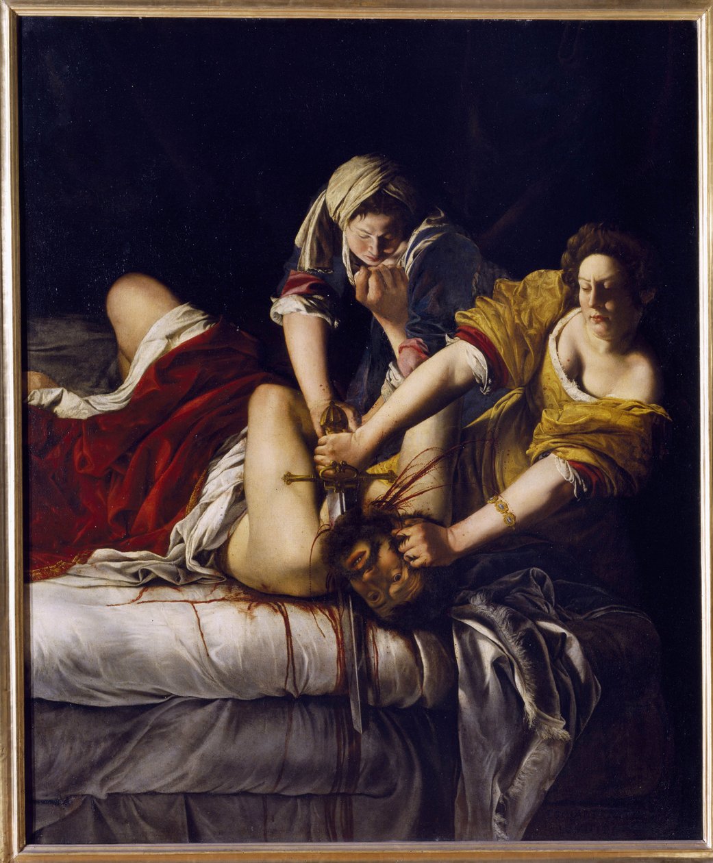 Judith y Holofernes, c.1620 (óleo sobre lienzo) de Artemisia Gentileschi