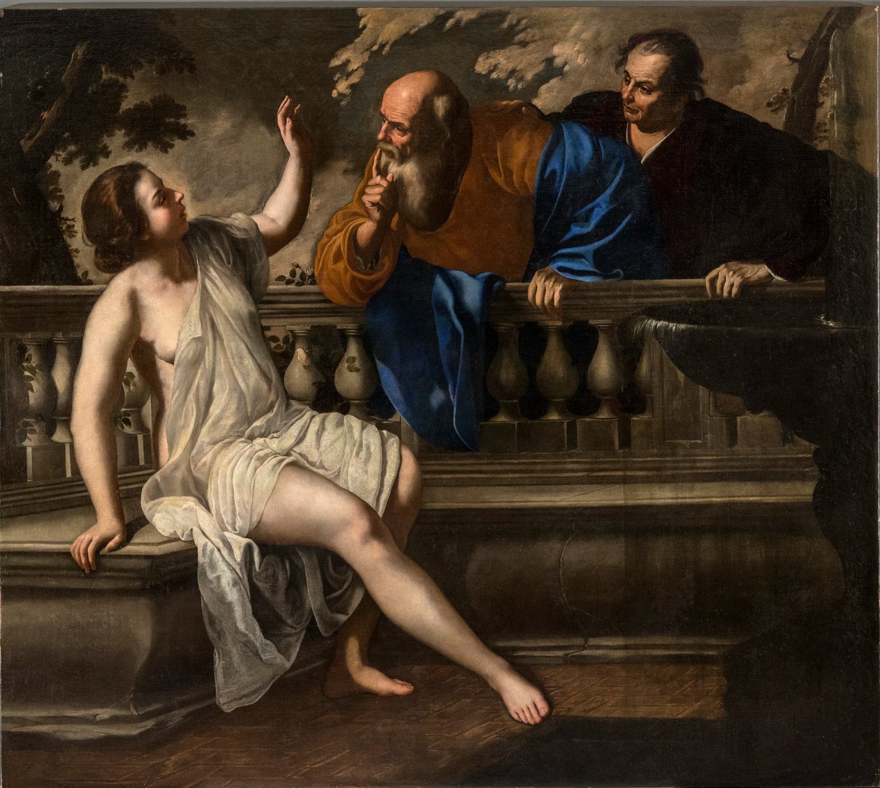 Susana y los ancianos de Artemisia Gentileschi