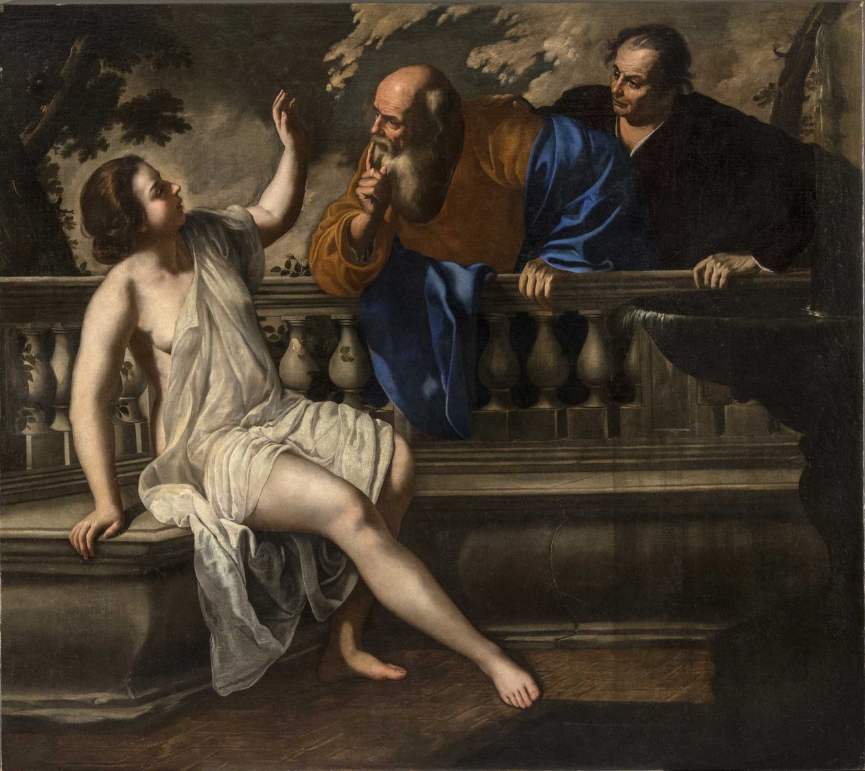 Susana y los ancianos, 1652 de Artemisia Gentileschi