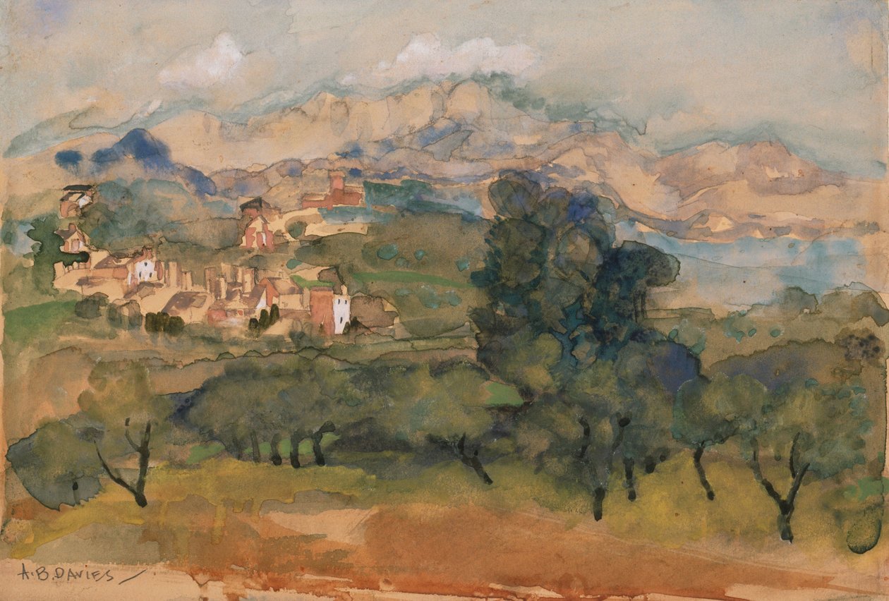 Olivos de Arthur Bowen Davies