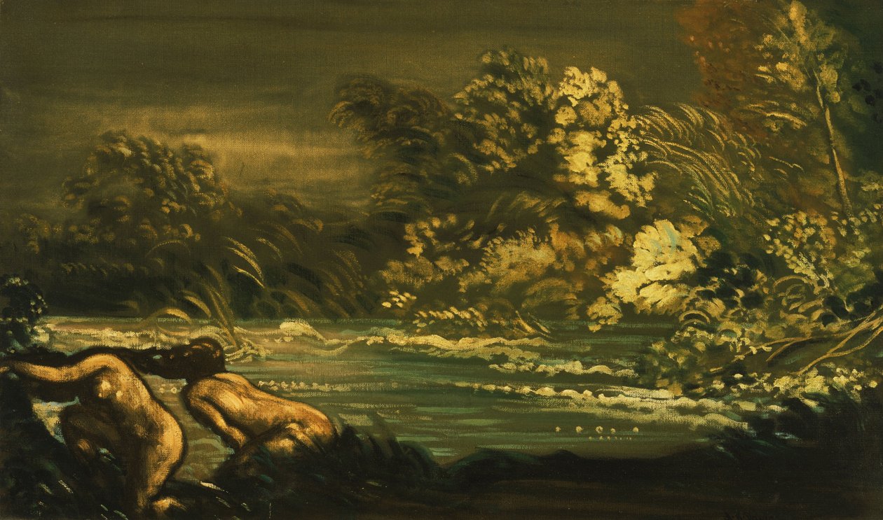 El Diluvio de Arthur Bowen Davies