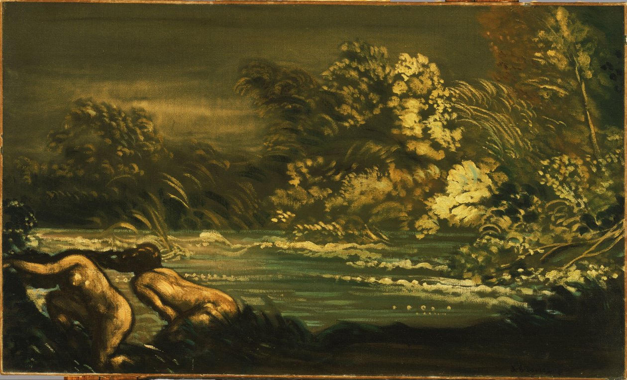 El diluvio de Arthur Bowen Davies