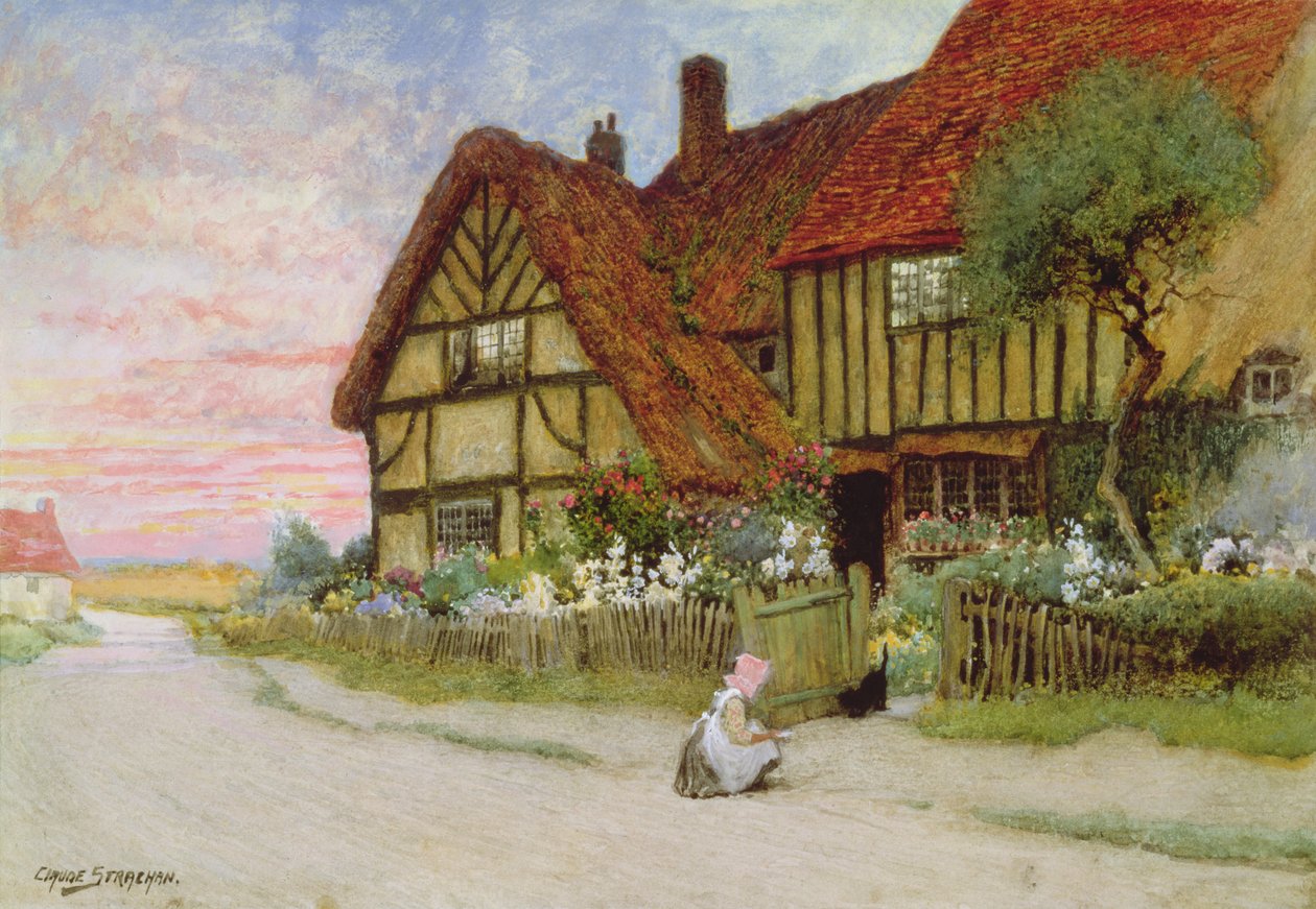 Atardecer de Arthur Claude Strachan